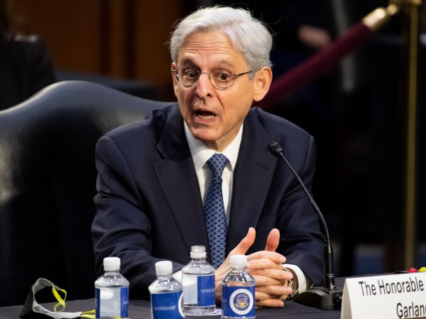 UNITED STATES - February 22: Federal Judge Merrick Garland speaks during his confirmation hearing to be U.S. Attorney General before the Senate Judiciary Committee in Washington on Monday, Feb. 22, 2021. (Photo by Caroline Brehman/CQ Roll Call)
