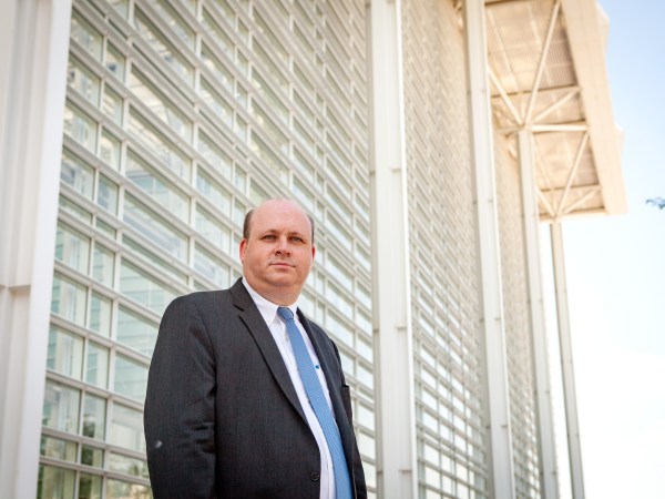 Attorney Marc Elias outside of Sandra Day O'Connor United States Courthouse in Phoenix, AZ, on Wednesday, Aug. 3, 2016, after the hearing for his lawsuit against Arizona over voting rights. Elias is the general counsel for the Hillary Clinton campaign. (Photo by David Jolkovski for The Washington Post)
