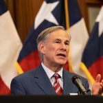 Texas Governor Greg Abbott announces the reopening of more Texas businesses during the COVID-19 pandemic at a press conference at the Texas State Capitol in Austin on Monday, May 18, 2020. Abbott said that childcare facilities, youth camps, some professional sports, and bars may now begin to fully or partially reopen their facilities as outlined by regulations listed on the Open Texas website. (Lynda M. Gonzalez/The Dallas Morning News Pool)