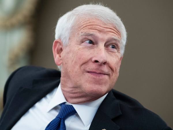 UNITED STATES - JANUARY 26: Chairman Roger Wicker, R-Miss., listens to Gina Raimondo, nominee for Secretary of Commerce, testify remotely during her Senate Commerce, Science, and Transportation Committee confirmation hearing in Russell Senate Office Building in Washington, D.C., on Tuesday, January 26, 2021. (Photo By Tom Williams/CQ Roll Call/POOL)