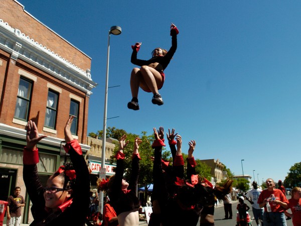 (RM) JUNETEENTH_KSO_6_14_08327 - Denver's Juneteenth celebration is back as organizers name the event "Juneteenth 2008: The Rebirth. Juneteenth is the oldest nationally celebrated commemoration of the end of slavery in the United States as slaves in Galveston, Texas learned that President Abraham Lincoln had signed the Emancipation Proclamation two years earlier. Denver used to have one of the largest gatherings, and this year community leaders- including former Mayor Wellington Webb- worked to bring the festival back. There is a parade along with musical performers and entertainment for the kids. Kathryn Scott Osler, The Denver Post