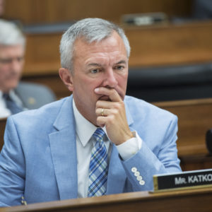 UNITED STATES - SEPTEMBER 15: Rep. John Katko, R-N.Y., attends a House Transportation and Infrastructure Committee markup in Rayburn Building, September 15, 2016. (Photo By Tom Williams/CQ Roll Call)