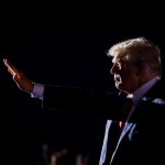 SARASOTA, FL - JULY 03: Former U.S. President Donald Trump leaves after a rally on July 3, 2021 in Sarasota, Florida. Co-sponsored by the Republican Party of Florida, the rally marks Trump's further support of the MAGA agenda and accomplishments of his administration. (Photo by Eva Marie Uzcategui/Getty Images)