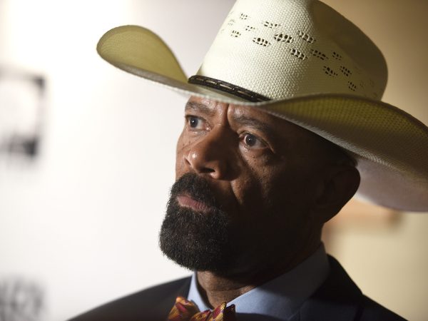 at the DC premiere of the film, "Death of a Nation," at E Street Cinema on August 1, 2018 in Washington, DC.