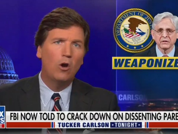 Tucker Carlson Garland Memo threats at teachers