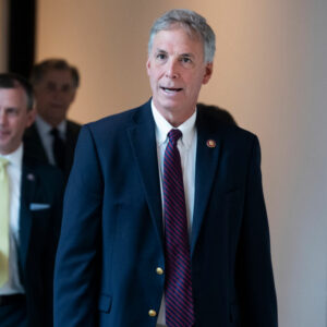 UNITED STATES - MAY 14: Rep. Tom Rice, R-S.C., is seen in the Capitol Visitor Center before Rep. Elise Stefanik, R-N.Y., won the election for House Republican Conference chair on Friday, May 14, 2021. (Photo By Tom Williams/CQ Roll Call)