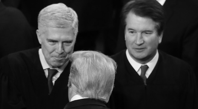 Gorsuch, Kavanaugh, Trump