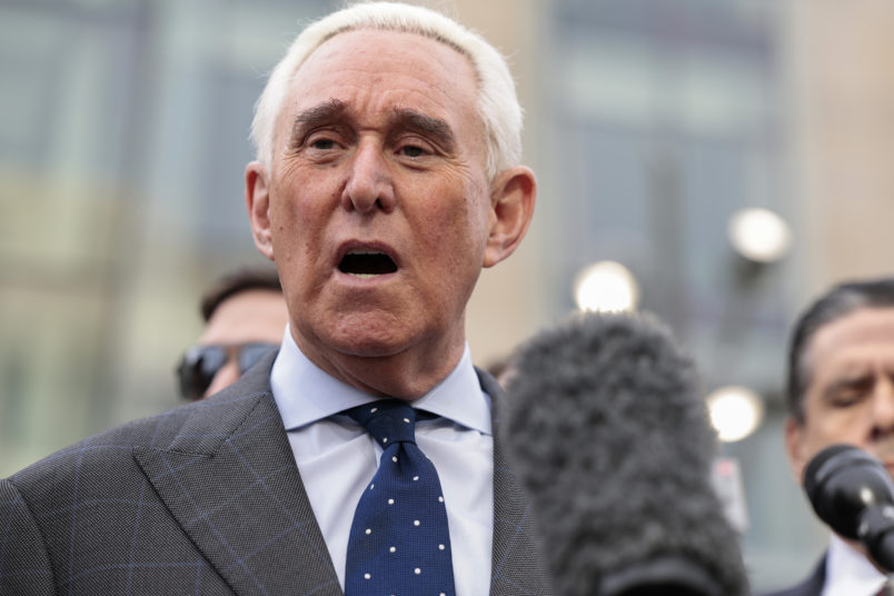 Roger Born-Again Stone Warns Of 'Satanic Portal' Above White House - Vimarsana News