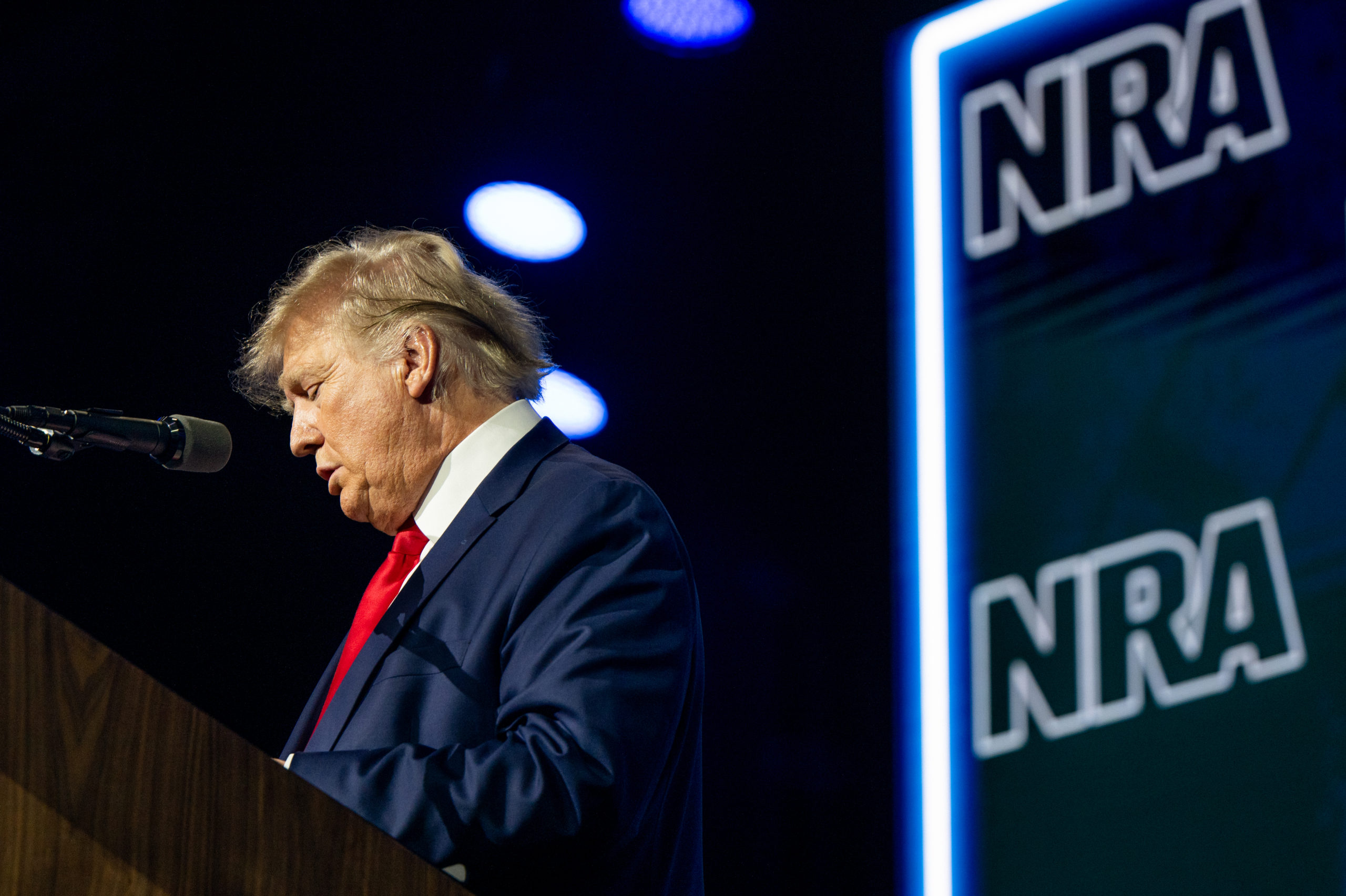 Trump Torched For Dance At NRA Event After TX Shooting