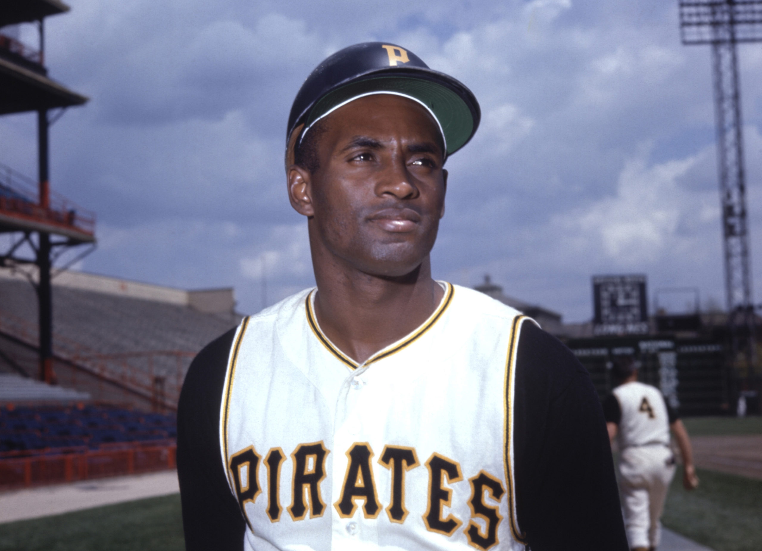 Profile Roberto Clemente Black, Gold Pittsburgh Pirates