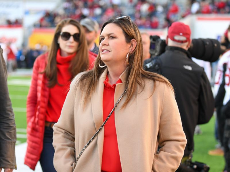 Sarah Huckabee Sanders Has Finally Offered An Explanation For Her Super Bowl Extravaganza 