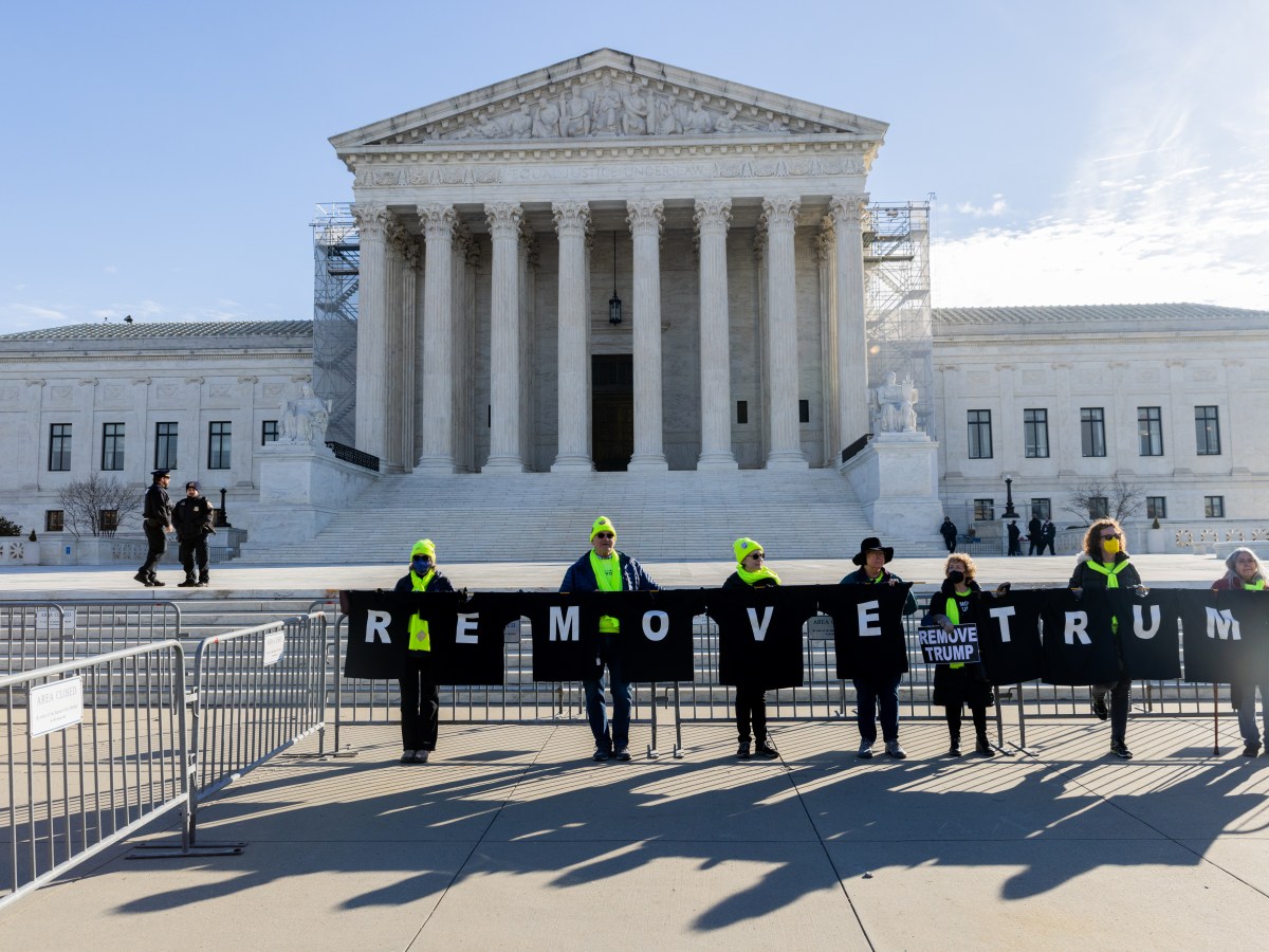 Justices Aghast: Does A Single State Have The Power To DQ Trump?