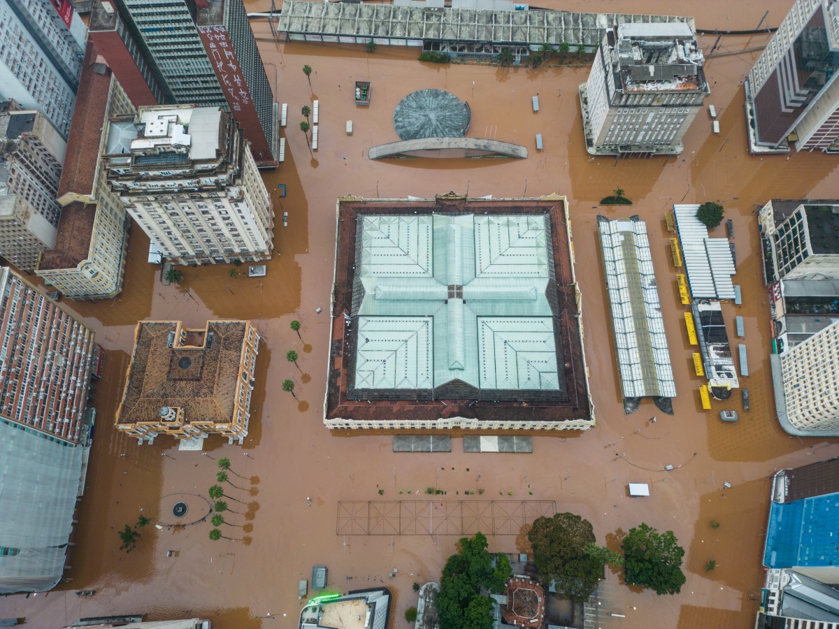 Scenes From Flooding In Porto Alegre, Brazil