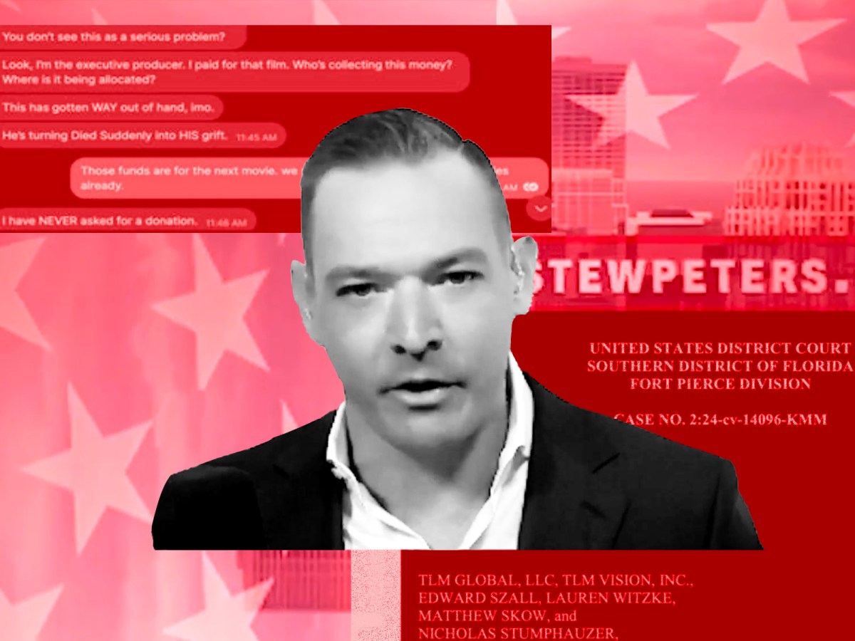 Lawsuit Exposes Internal Feuds And Inner Workings Of Stew Peters’ Extremist Media Empire