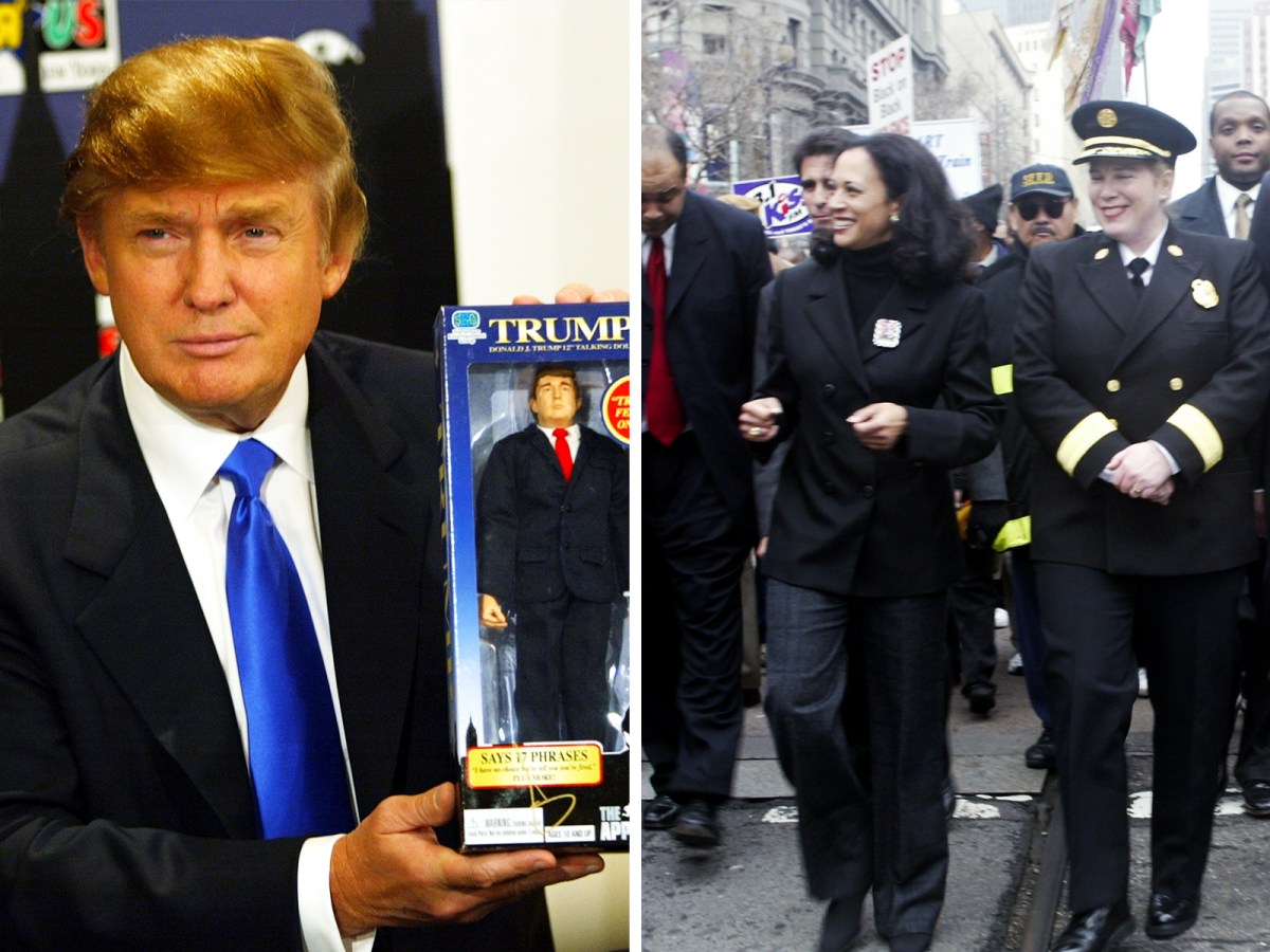 A Quarter Century Of Photos Of Trump And Harris