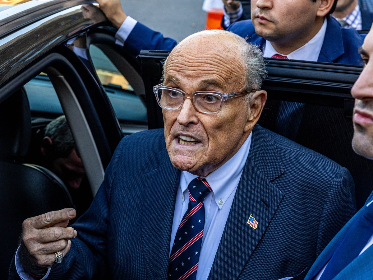 Rudy Risks Contempt Finding; Dresses Up To Raise Money For Legal Defense