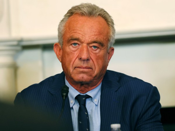 WASHINGTON, DC - JULY 15: U.S. Health and Human Services (HHS) Secretary Robert F. Kennedy Jr. a roundtable discussion on soil health in the Mike Mansfield Room at the U.S. Capitol on July 15, 2025 in Washington, DC. Marshall, who created the Senate MAHA Caucus, was joined by Health and Human Services (HHS) Secretary Robert F. Kennedy Jr. and U.S. Secretary of Agriculture Brooke L. Rollins to discuss his Plant Biostimulant Act, which creates a process for approving the commercial use of plant biostimulants as alternatives to synthetic pesticides and fertilizers. (Photo by Michael M. Santiago/Getty Images)