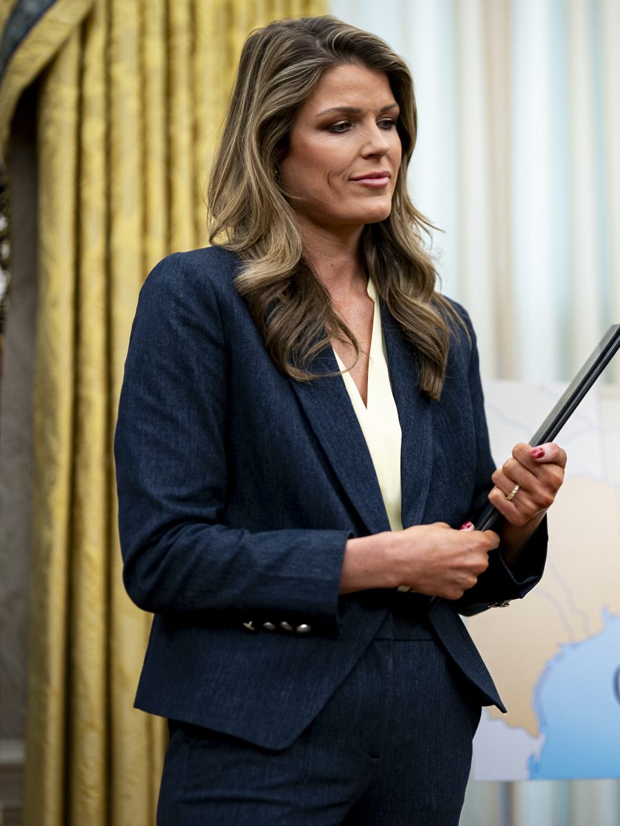 Lindsey Halligan Still Cosplaying as U.S. Attorney