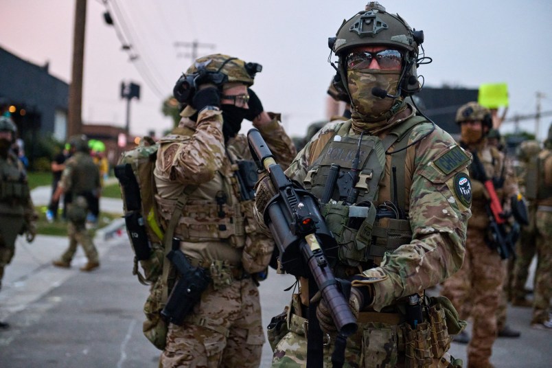 Trump’s Immigration Forces Are Recklessly Deploying ‘Less Lethal’ Weapons. Protesters Are Getting Maimed.