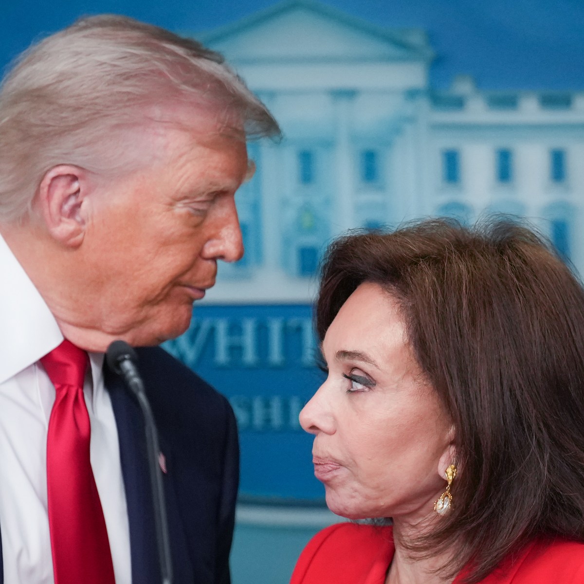 Trump Yells and Jeanine Pirro Listens