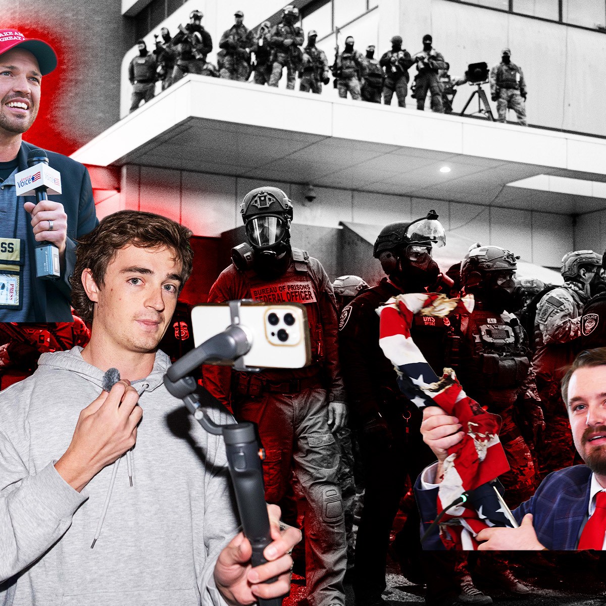 Inside the Bizarre Feedback Loop Between DHS and MAGA Influencers