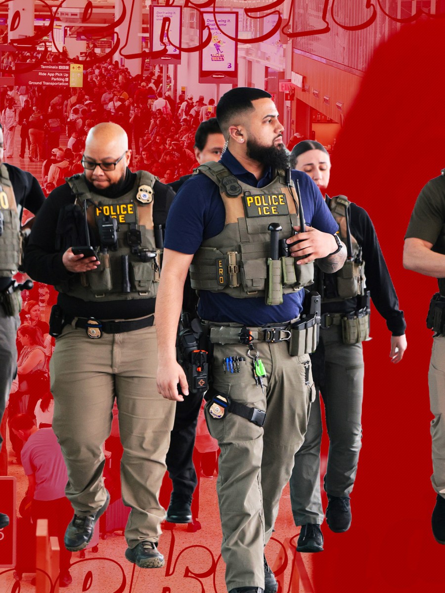 With Airports in Crisis, Trump Sends in the Goons