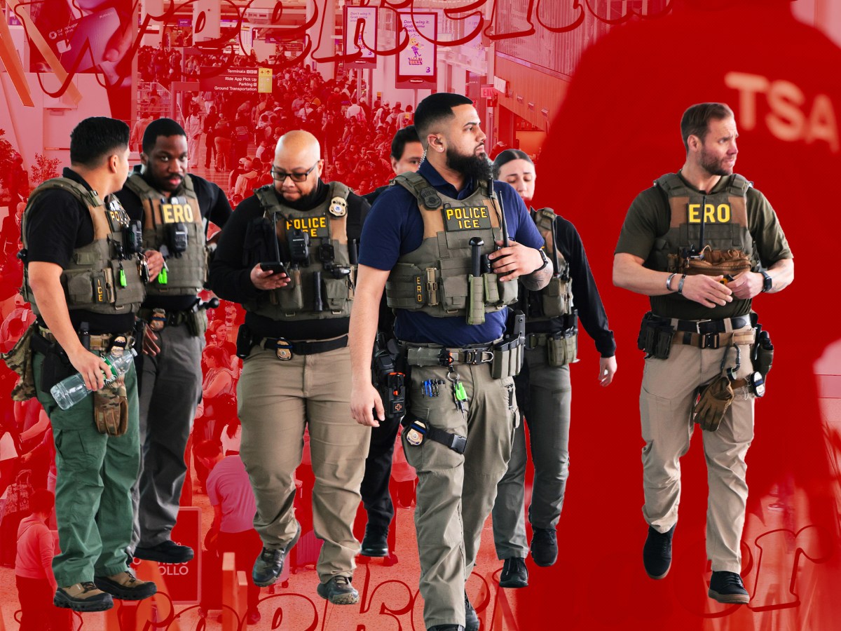 With Airports in Crisis, Trump Sends in the Goons