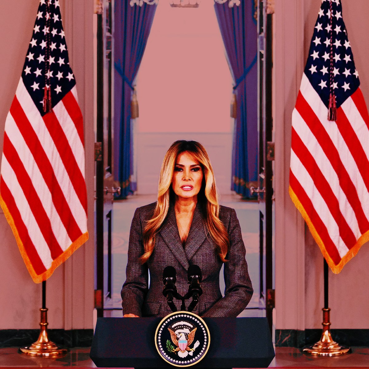 Melania Wants Hearings for Her Husband’s Friend’s Victims?