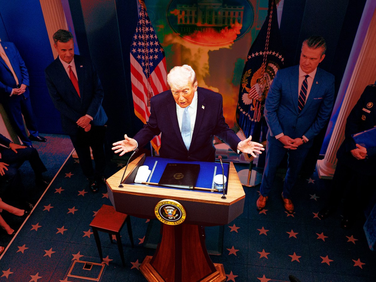 Trump Doubles Down on Threats to Blow Up Iran’s Infrastructure on Tuesday