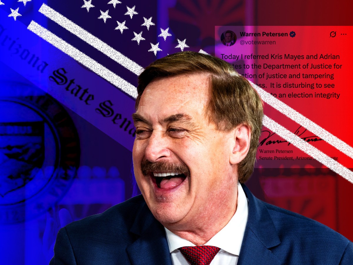 Mike Lindell Won’t Let a Pesky Contempt of Court Finding Get Him Down