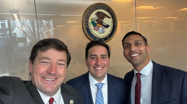 DOJ appointees Ed Martin and Aakash Singh