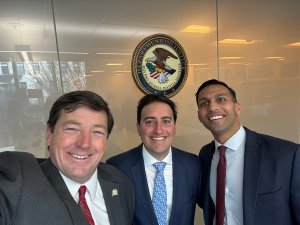 DOJ appointees Ed Martin and Aakash Singh