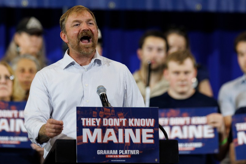 So Far, a Beleaguered Graham Platner Retains Strength in Primary Showing 