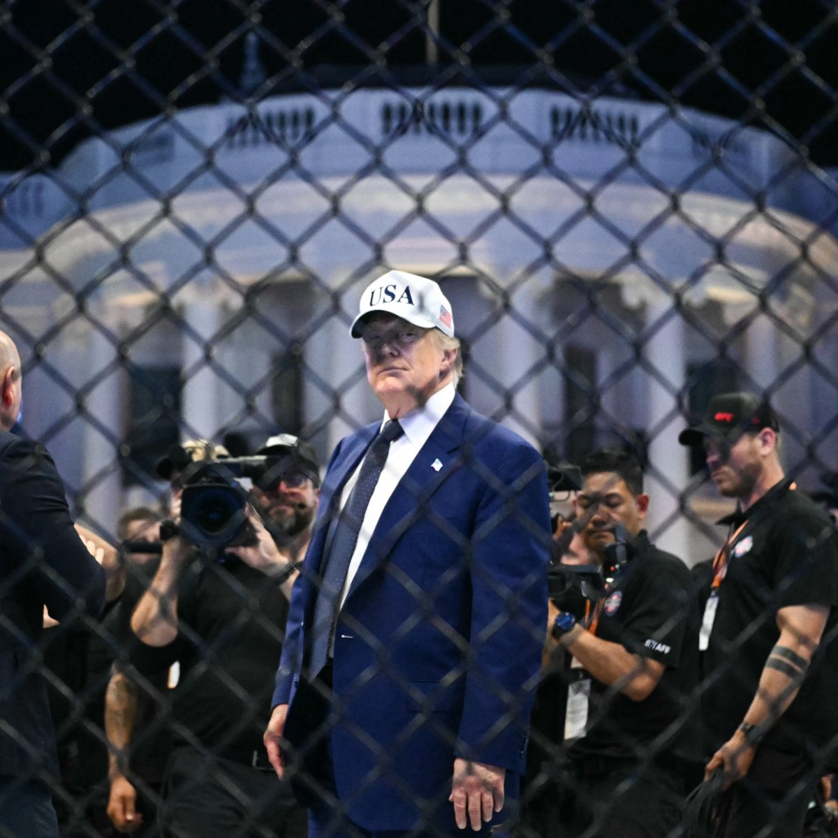 Trump’s MMA Extravaganza Was The Ultimate Symbol Of Our Dark American Moment 