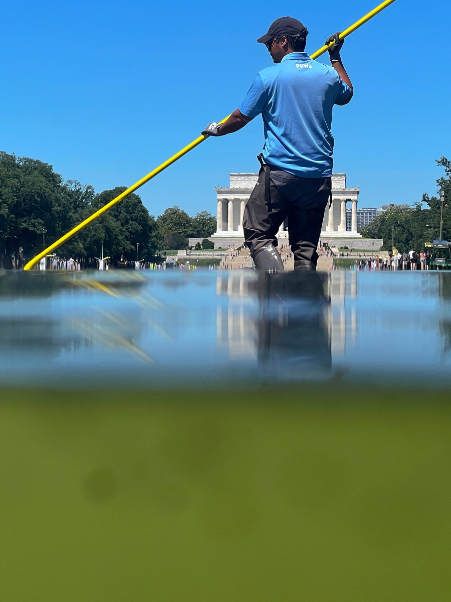 The Reflecting Pool as a Reflection of Trump’s Corruption and Tin-Potism