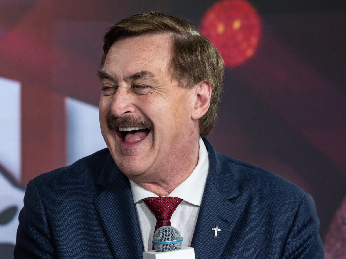 Mike Lindell Is Not Registered to Vote in Minnesota. He Claims His Temp ID Registers Him.