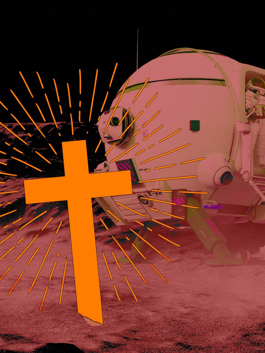 A Pro-Trump Christian Group Wants to Put a Cross on the Moon 