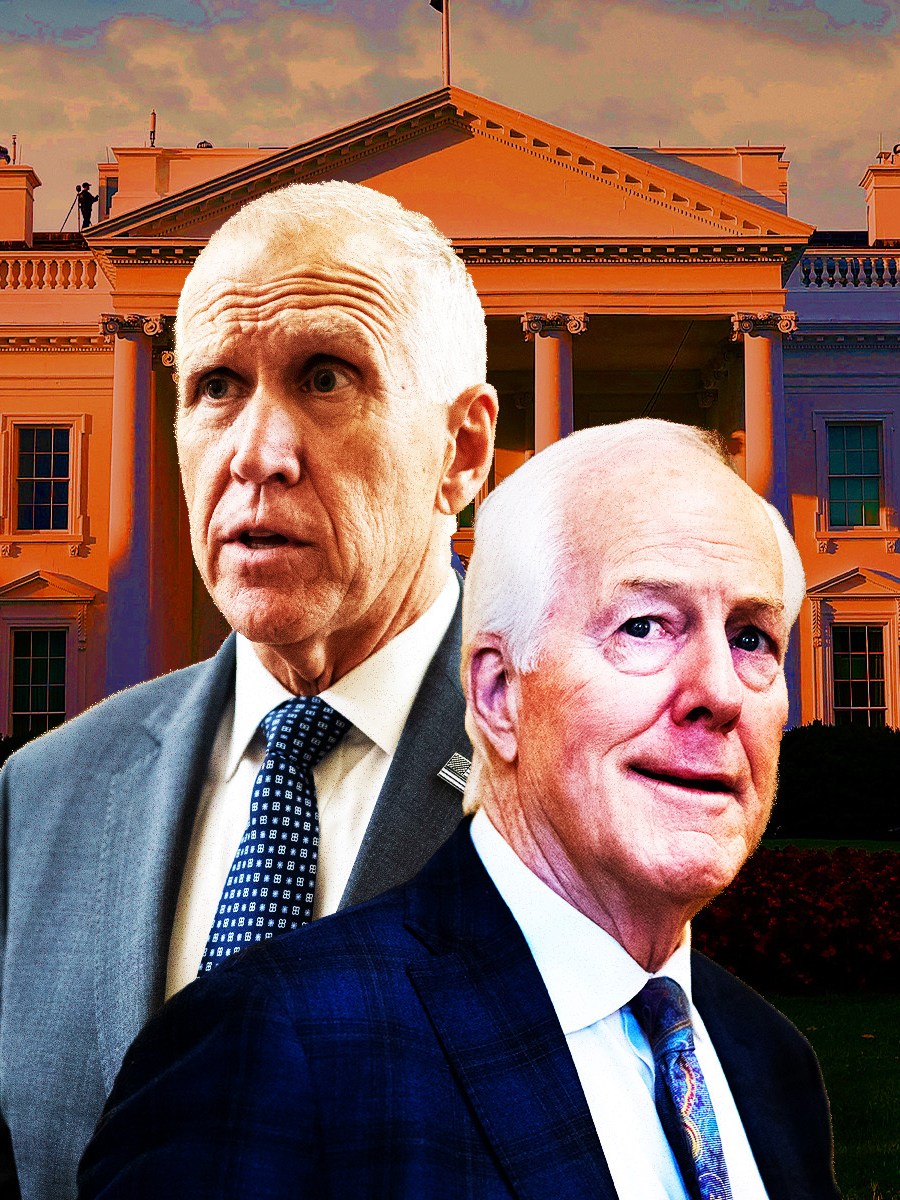 Trump Has to Beg Two GOPers He’s Spurned to Get Blanche Over Finish Line