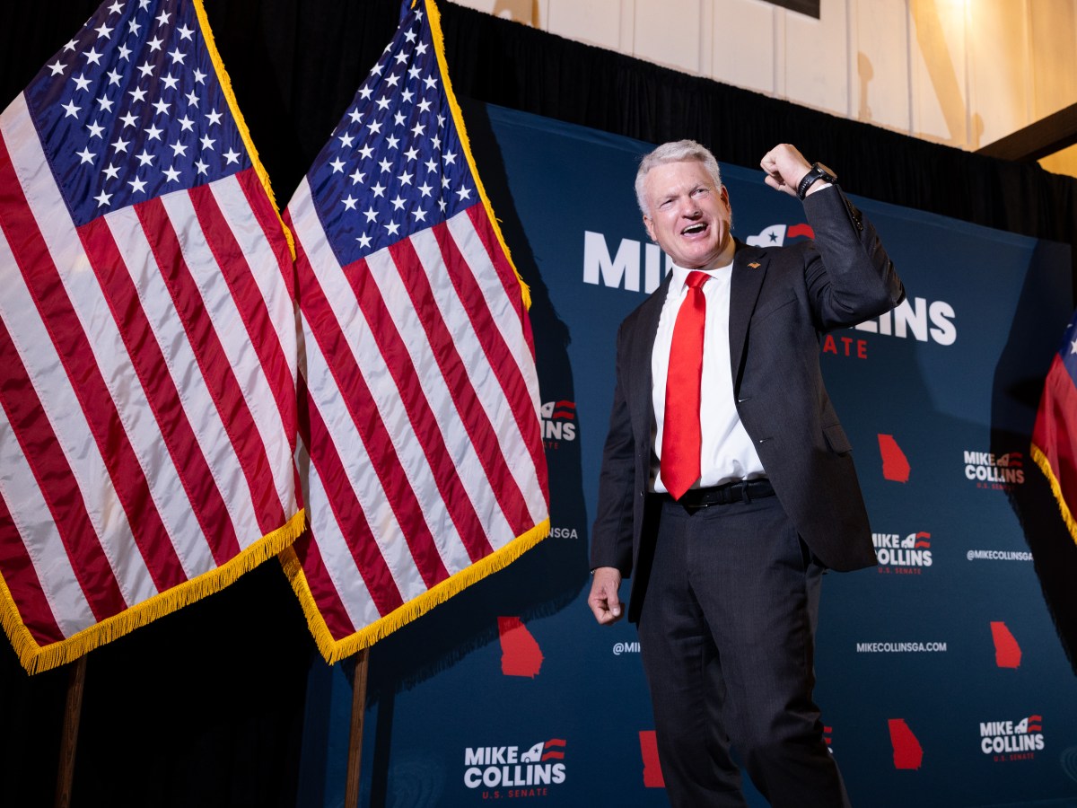The Many Extremists in Mike Collins’ Orbit Have Come to Define His Campaign