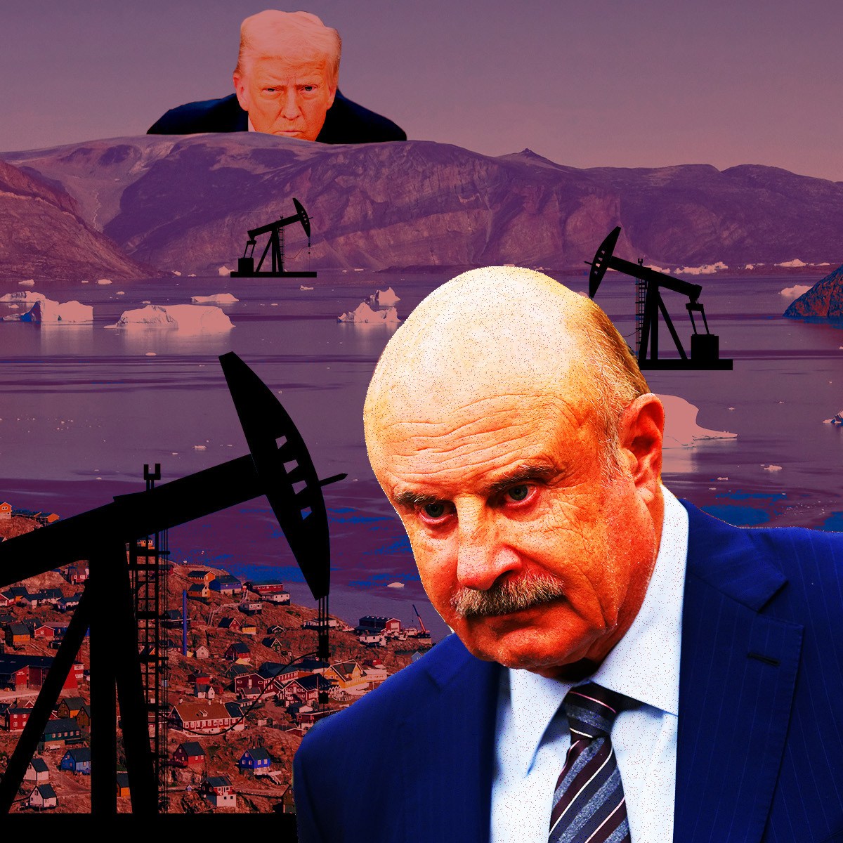 Dr. Phil and a Texas Oil Firm Go to Greenland With a Suspicious Agenda. Signs Point to Trump’s Imperialist Visions.