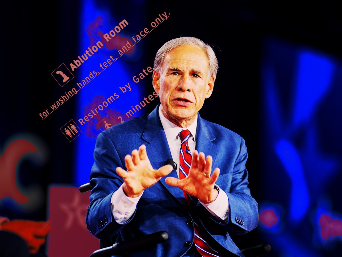 Greg Abbott Grasps At Anything to Stir Up Anti-Islam Panic for His Reelection