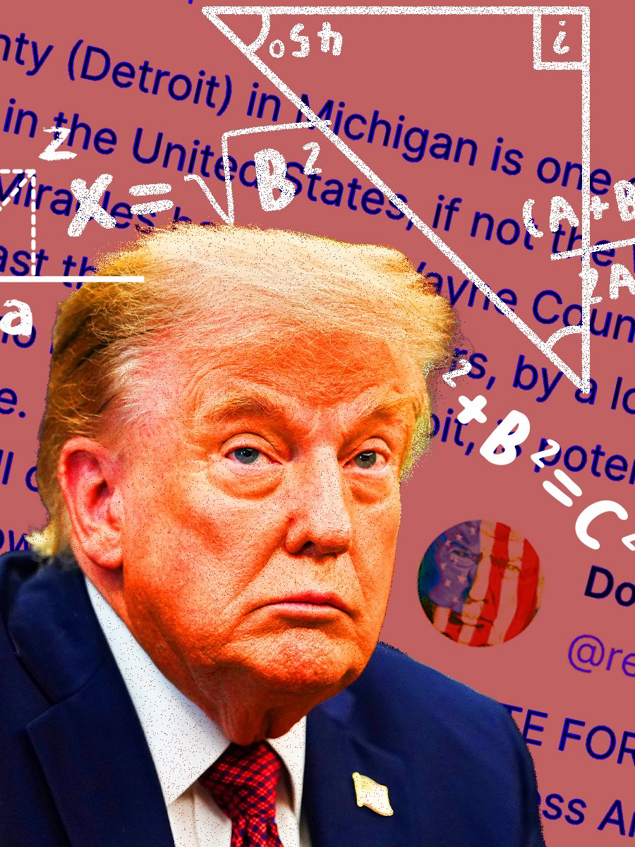 Trump Mixes Usual Election Fraud Delusions With New Red Scare in Wake of El-Sayed Win