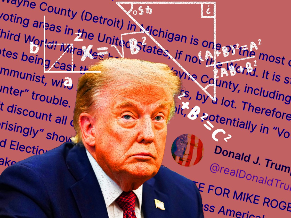 Trump Mixes Usual Election Fraud Delusions With New Red Scare in Wake of El-Sayed Win