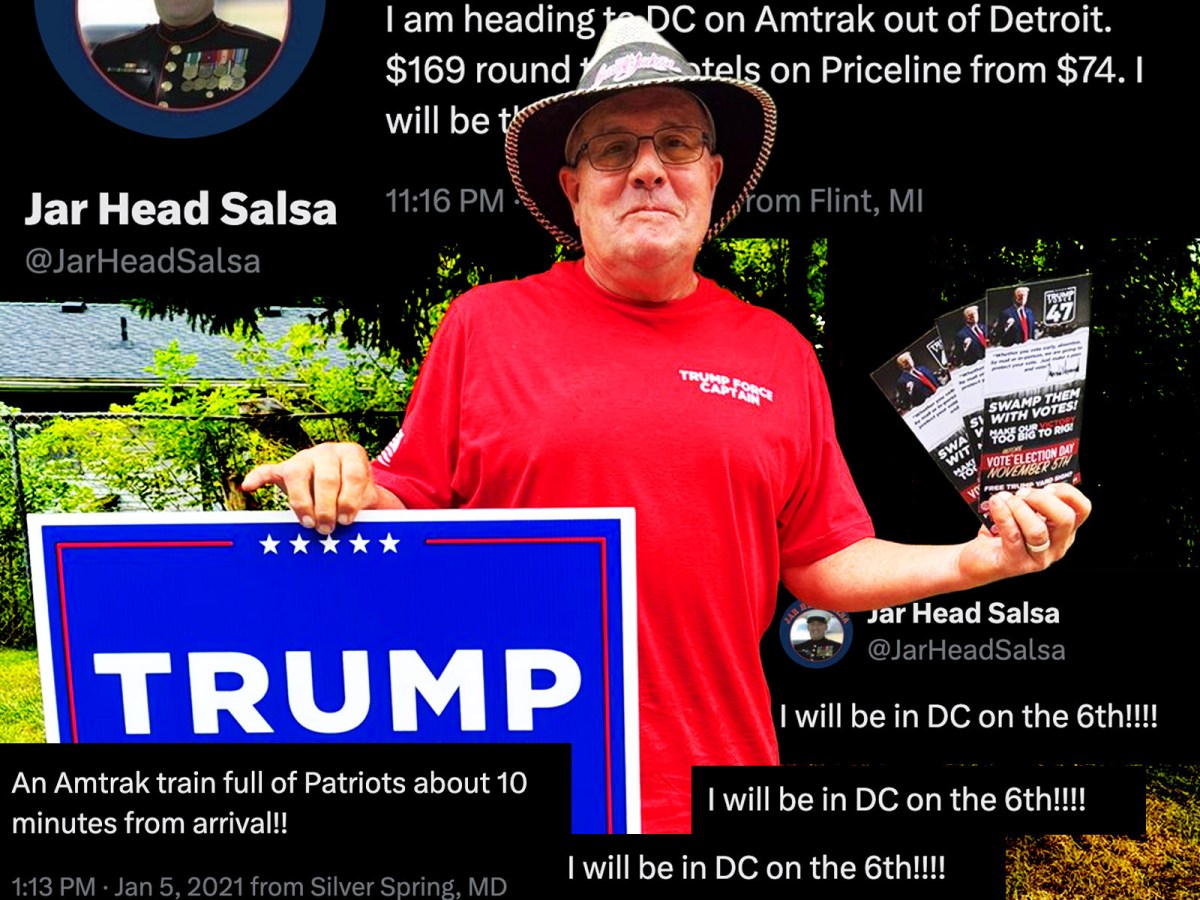 EXCLUSIVE: He Accidentally Won a Michigan House Primary. He Also Attended the Jan 6 Protest.