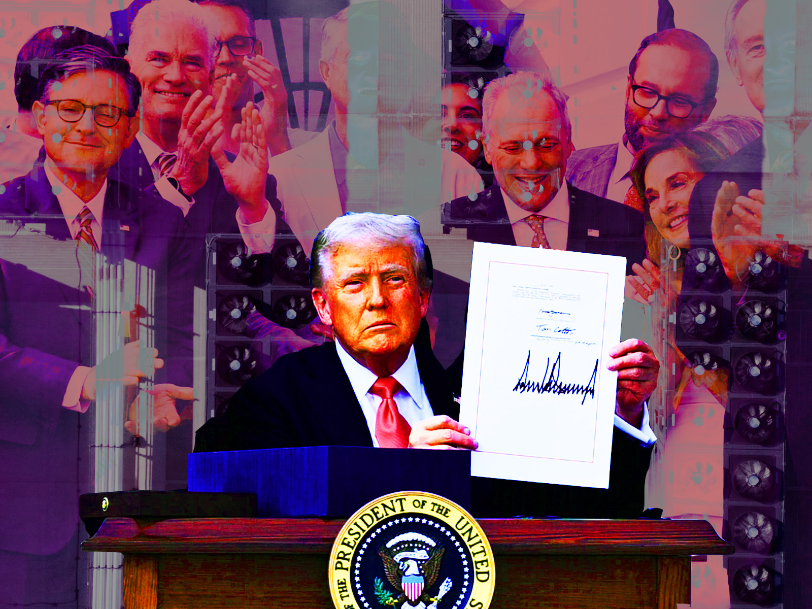Trump Big Beautiful Bill Cleared the Way for More Data Centers . Dems Are Hoping You Know That .