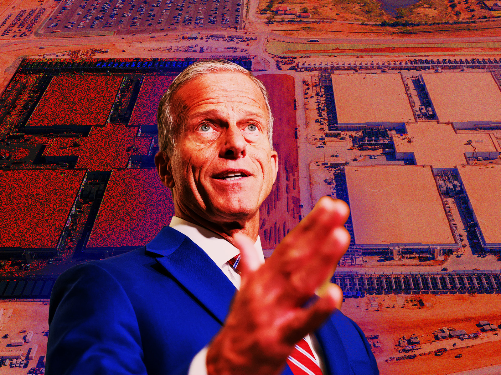 Thune Tries to Carve Out Lane for GOP on Data Centers Beyond Trump Poor People Bombast