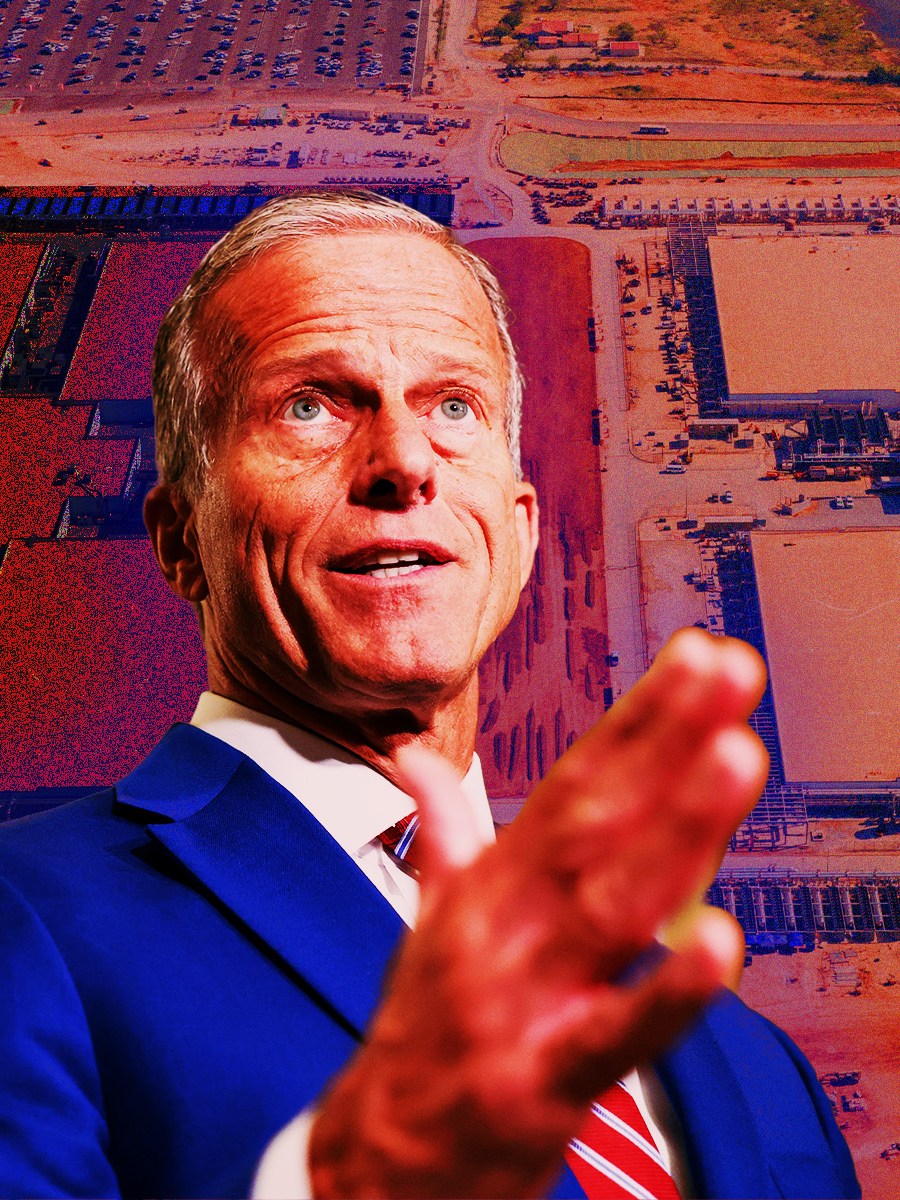 Thune Tries to Carve Out Lane for GOP on Data Centers Beyond Trump’s ‘Poor’ People Bombast