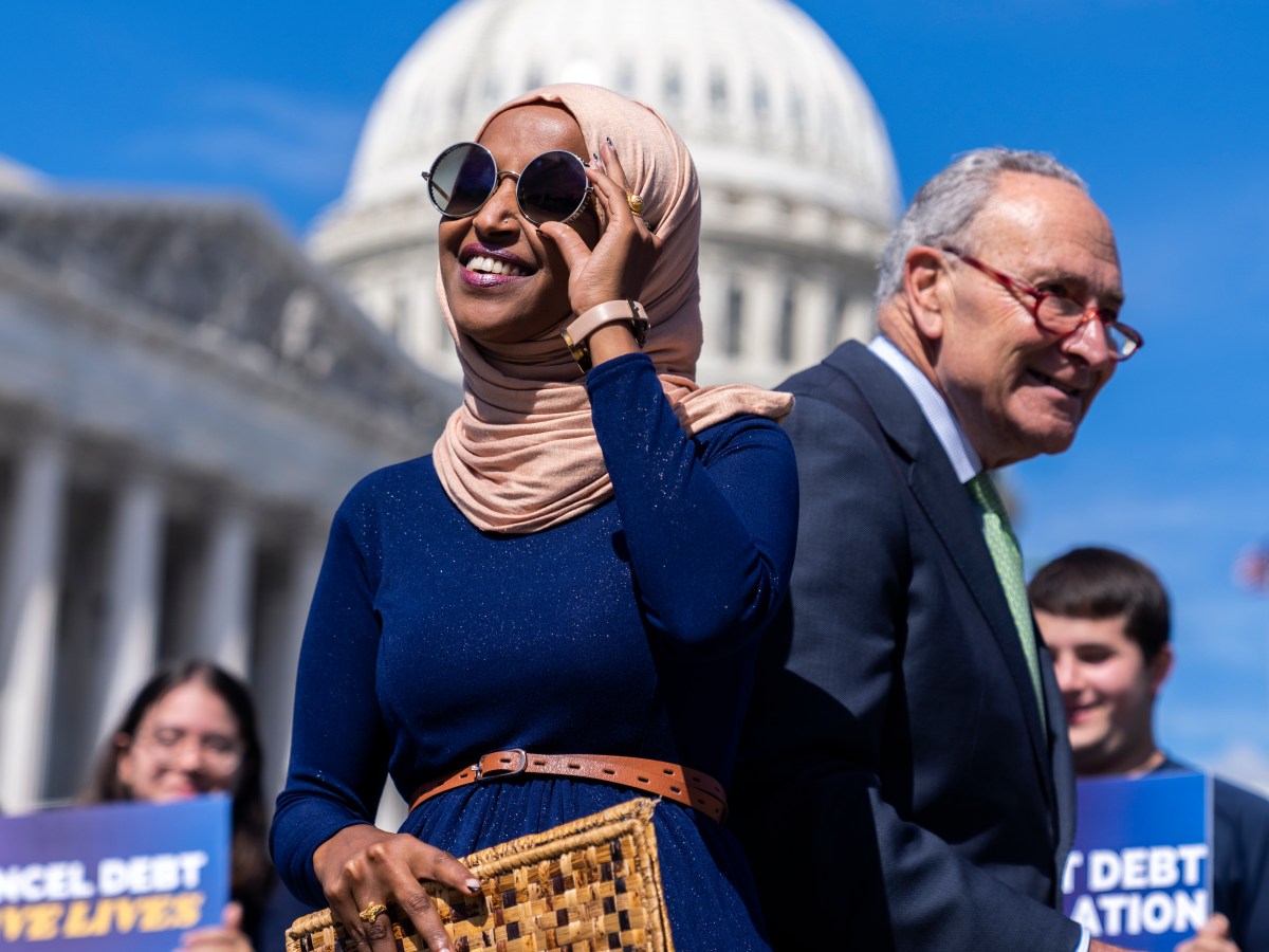 Chuck Schumer Once Decried GOP ‘Silence’ on Trump’s Racist Attacks on Ilhan Omar. Now He’s the Silent One. 
