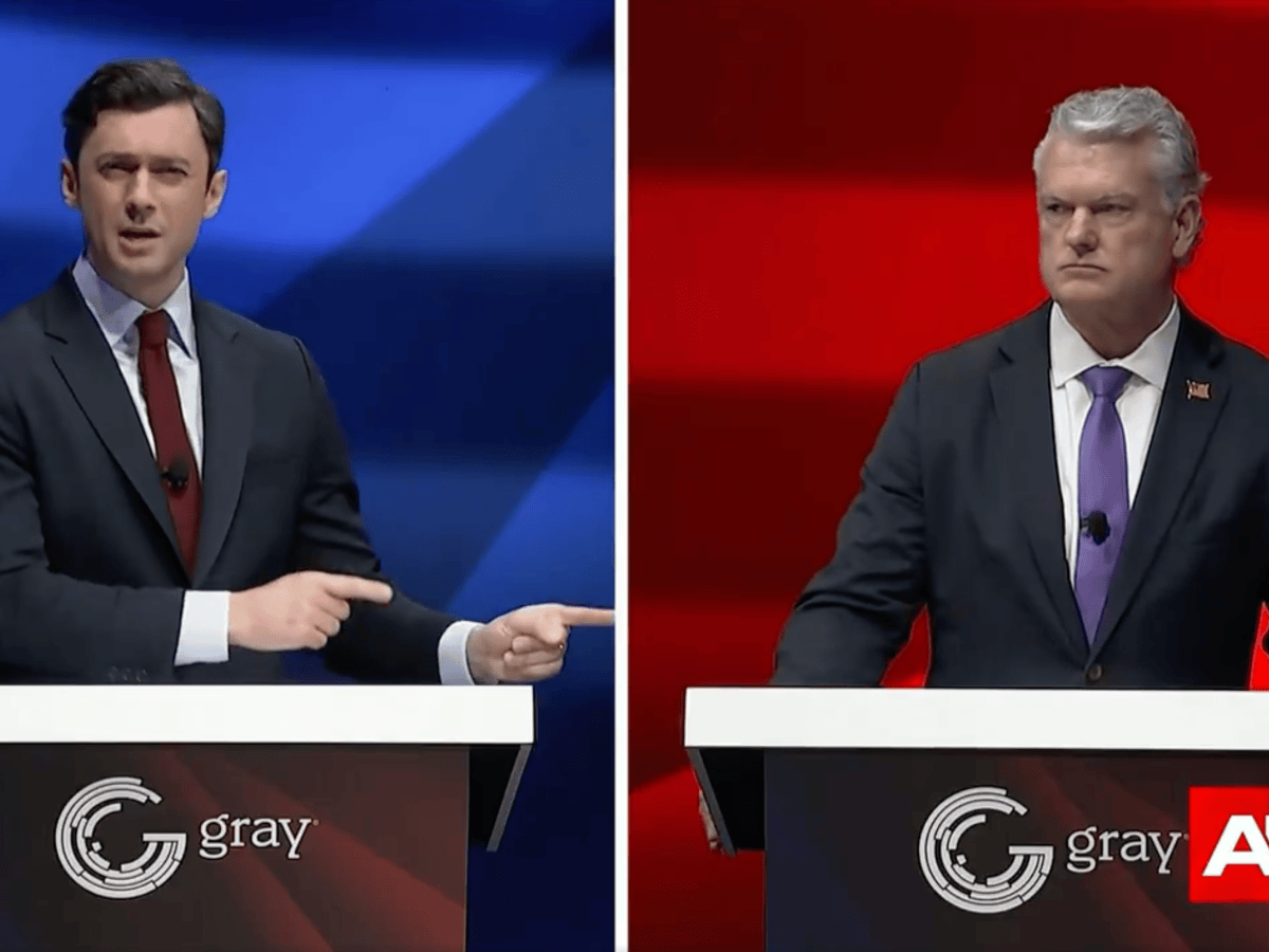 Somehow, Mike Collins Was Completely Unprepared for Questions About His Neo-Nazi Ties During Senate Debate 